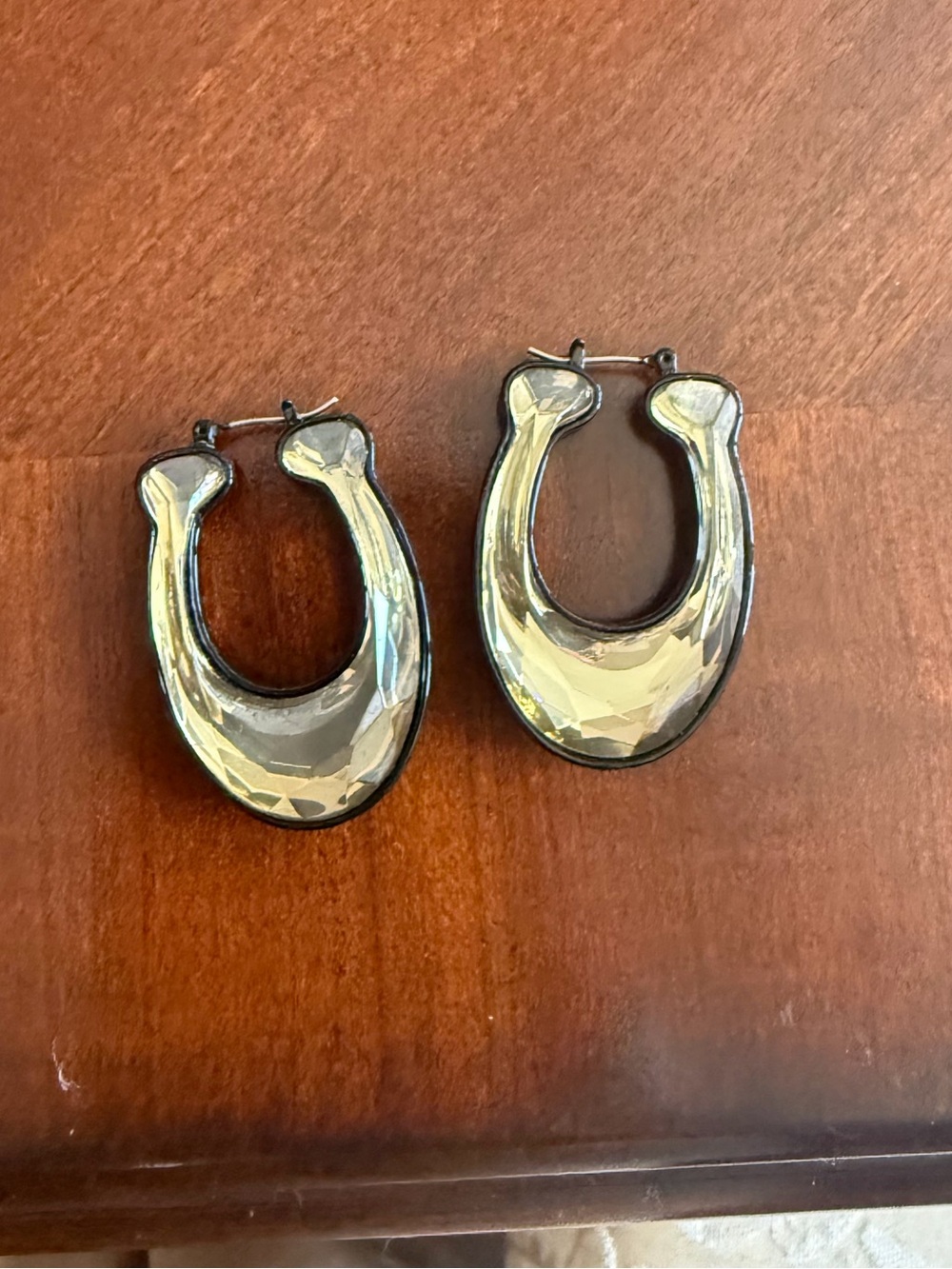 Signature "C" Logo Hoop Earrings